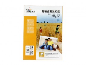 230g超铂金高光相纸5R